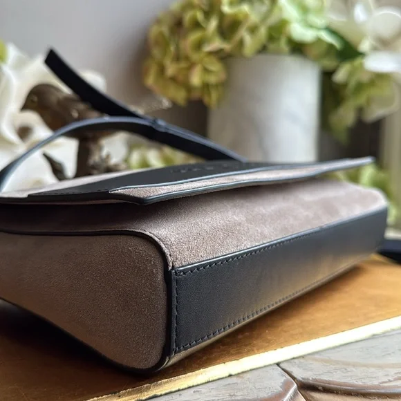 NWOT! Rag & Bone Suede and Leather Flap Crossbody